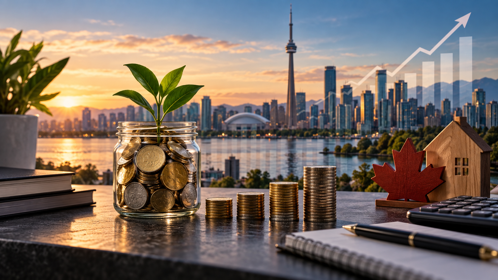 Building wealth in Canada through saving and investing