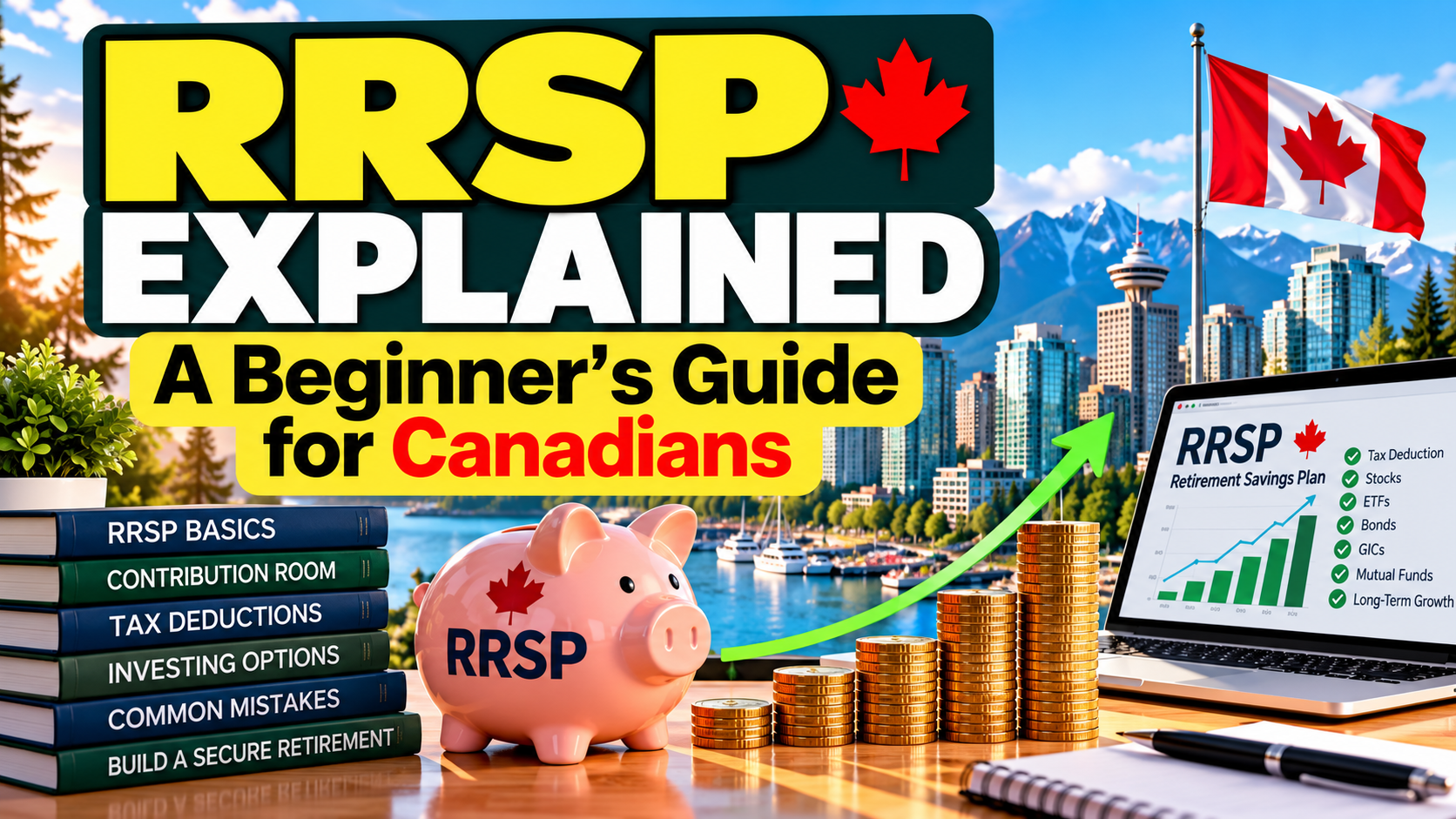 RRSP explained for Canadians with retirement savings and investing options